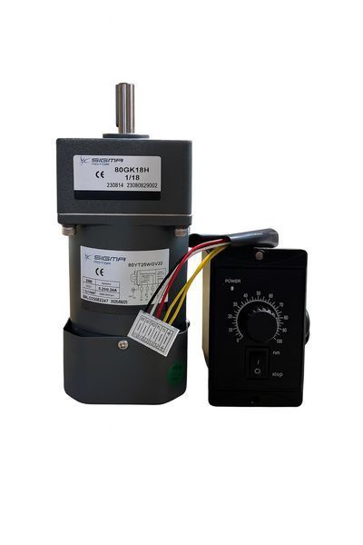 Малогабаритний мотор-редуктор з контролером швидкості 80YS25W/80GK18 2849081125 фото Малогабаритний мотор-редуктор з контролером швидкості 80YS25W/80GK18 2849081125 фото